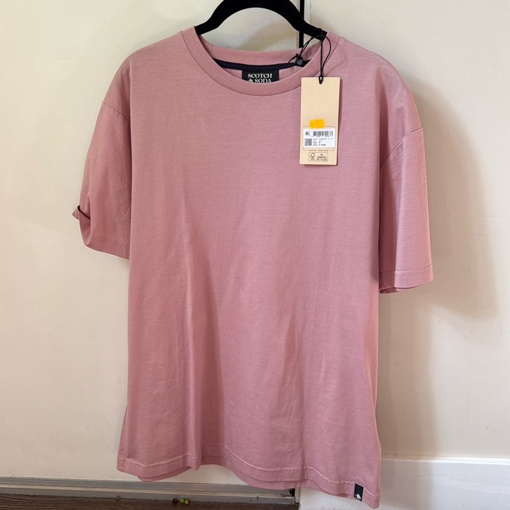 Scotch & soda brand new pink tee with tags.